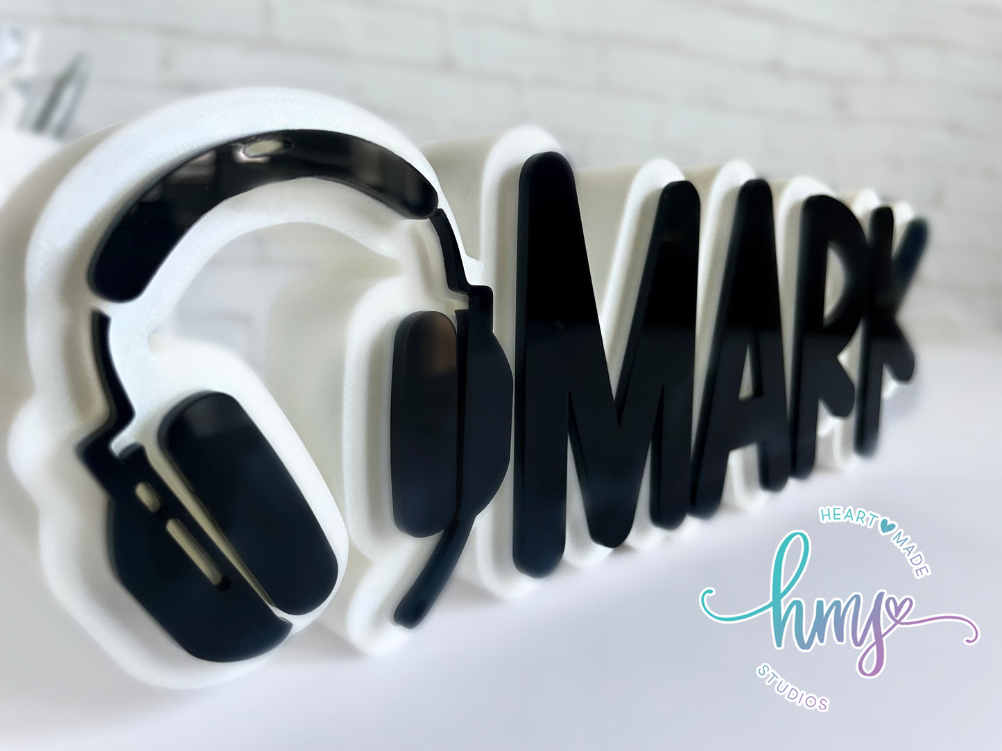 Personalized 3D Name Plate with Icon