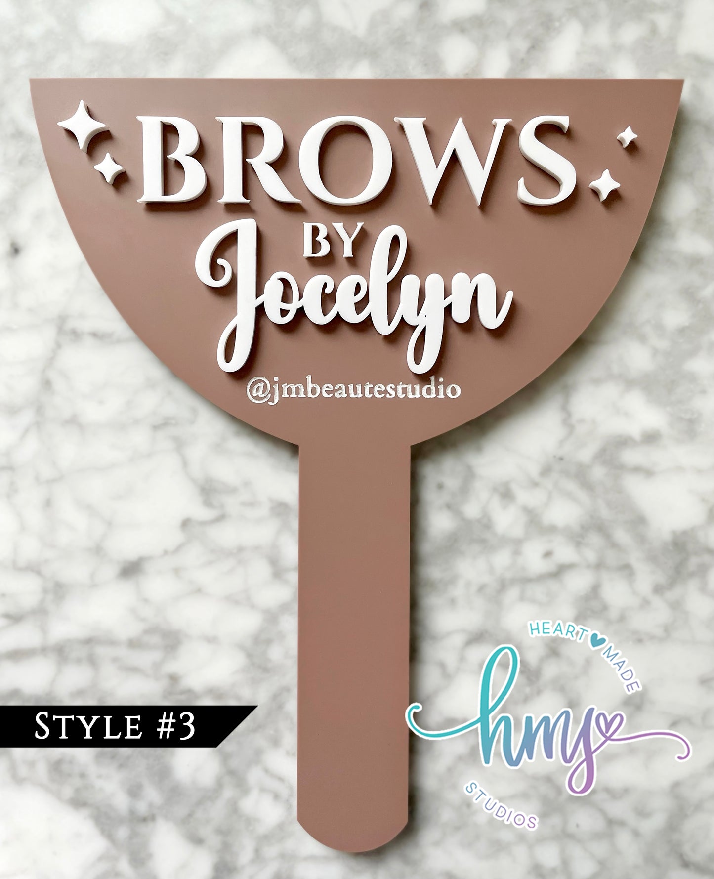 Lash and Brow Photo Prop