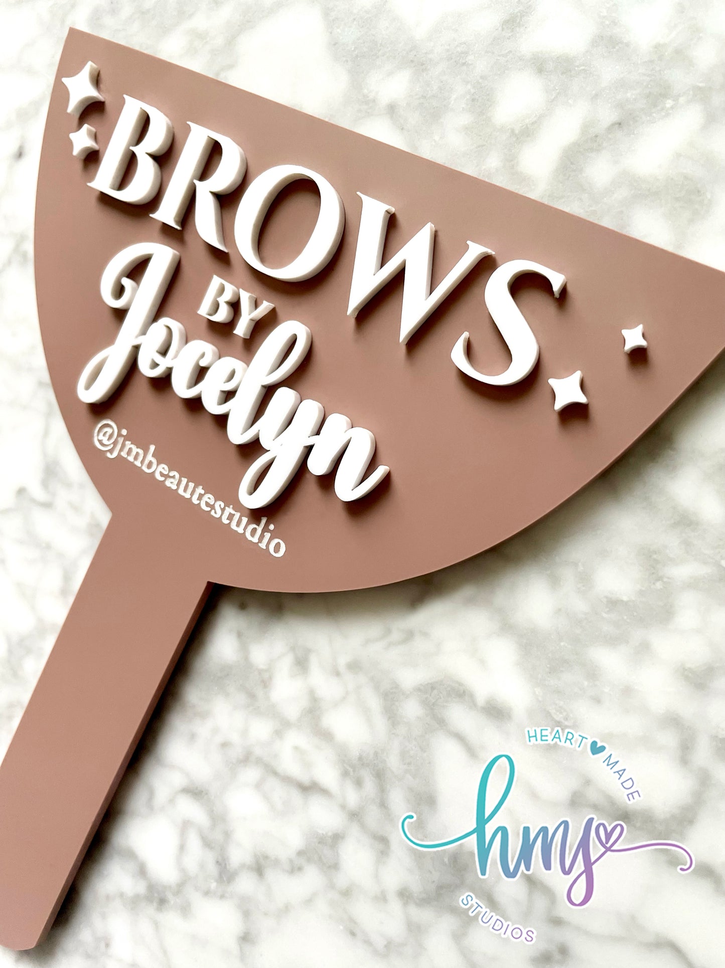 Lash and Brow Photo Prop