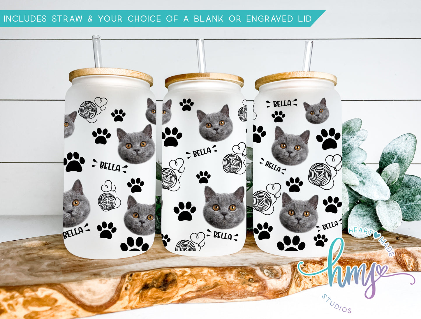 Cat Glass Cup, Custom Cat Glass,Beer Can Glass,Personalized Cat Cup,Cat Glass Tumbler,Cat Glass, Custom Pet Glass,Gift for Pet Lover,For Her