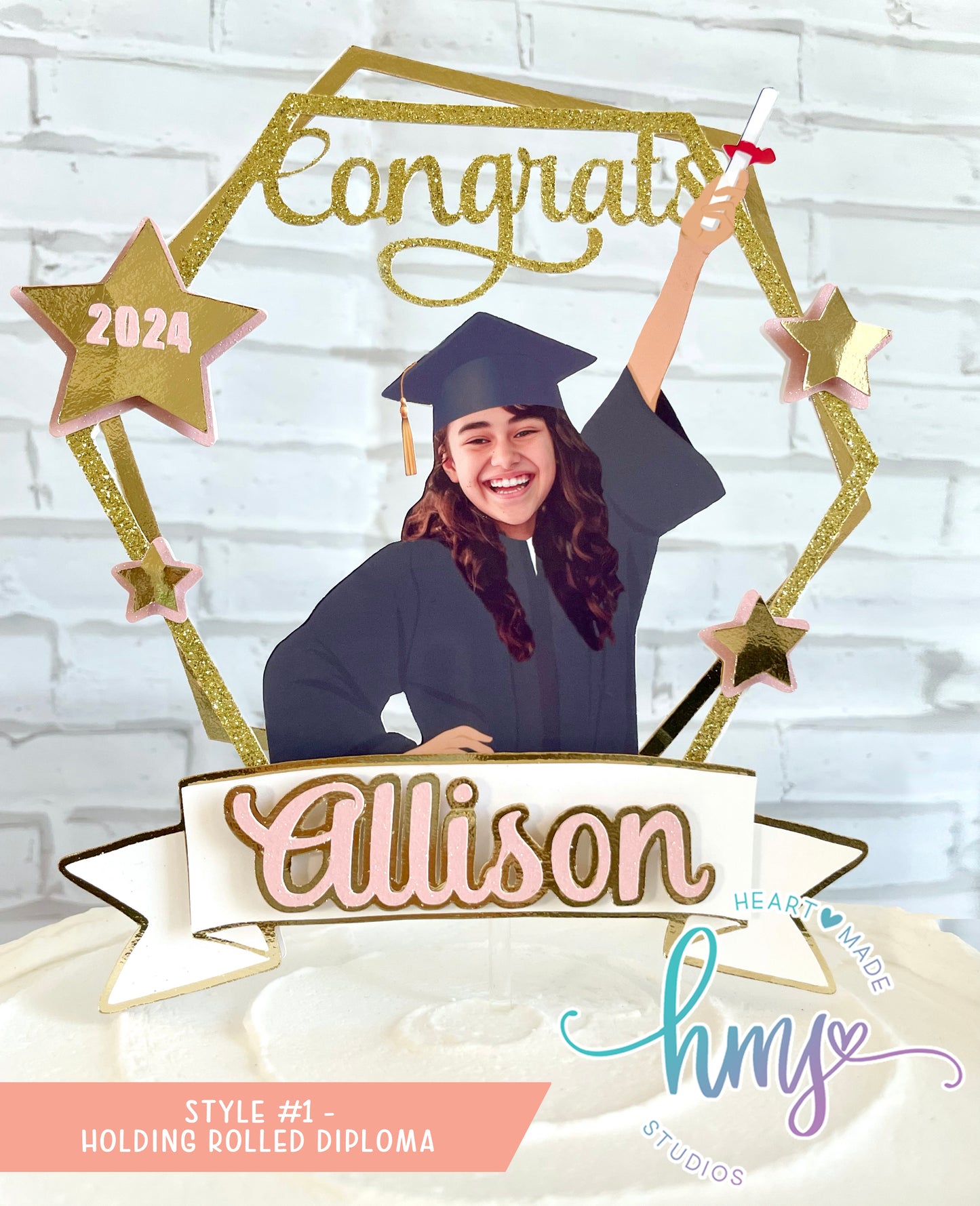 Graduation Cake Topper