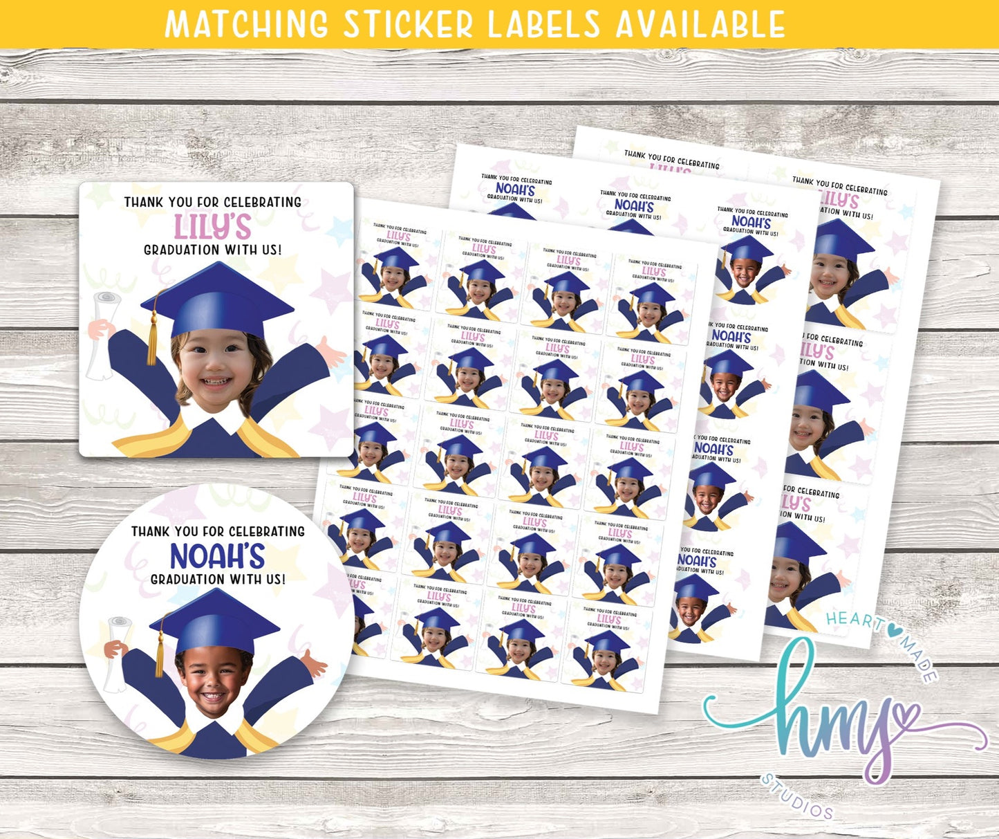 Kindergarten Graduation Cake Topper
