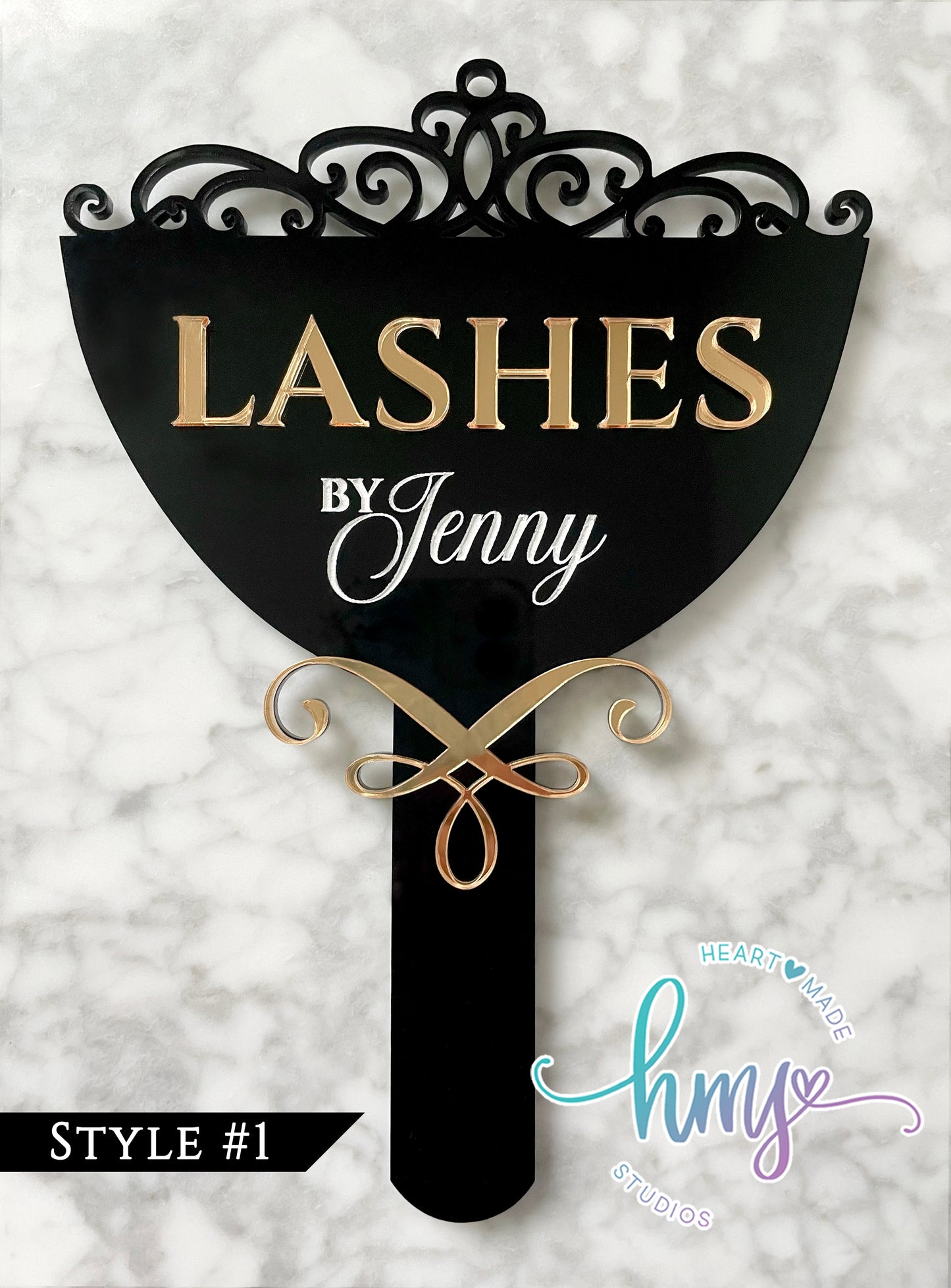 Lash and Brow Photo Prop