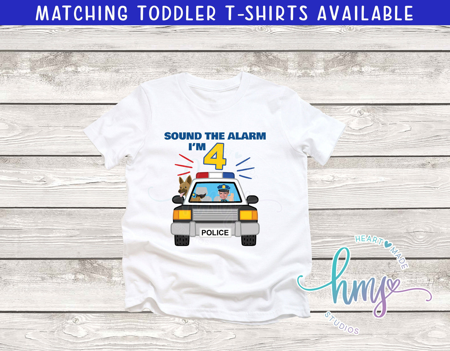 Police Birthday Baby Bodysuit,Police Onesie