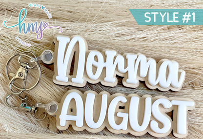 Personalized Backpack Name Tag