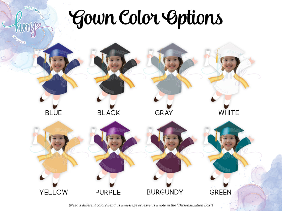 Kindergarten Graduation Cake Topper – Heart Made Studios