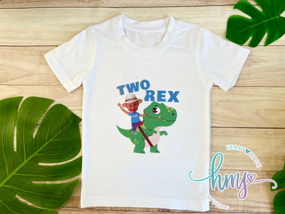 Dinosaur Birthday Shirt, Personalized Dinosaur Birthday Shirt, Dino Birthday Shirt, T-Rex Birthday Shirt, Dino Party Shirt, Three Rex Shirt