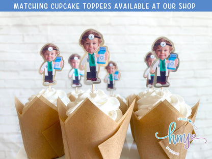 Personalized Doctor Cake Topper