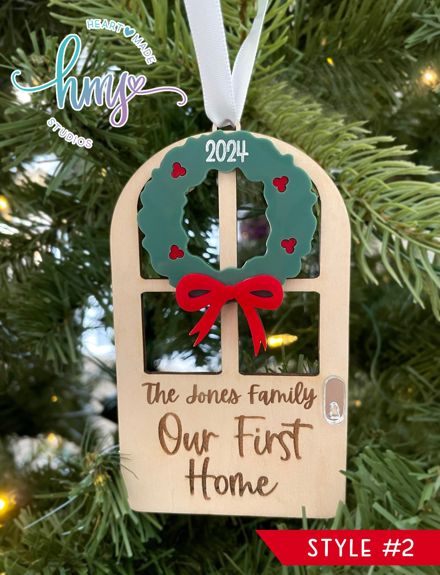 First Home Ornament, First Home Gift,Personalized First Home,Home Ornament,New Home Ornament,New Homeowner Gift,Our First Home,New Home Gift