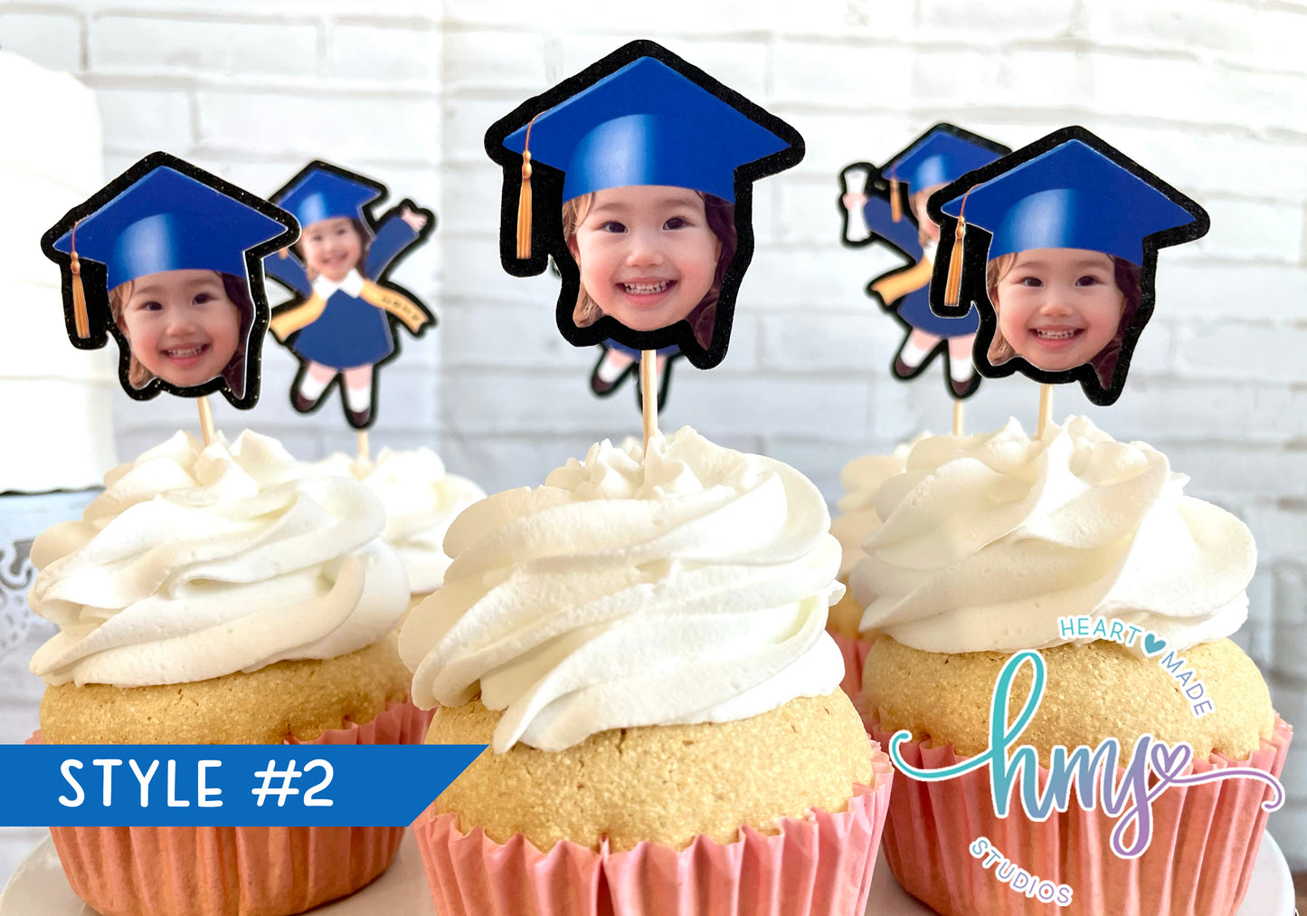 Graduation Cupcake Toppers