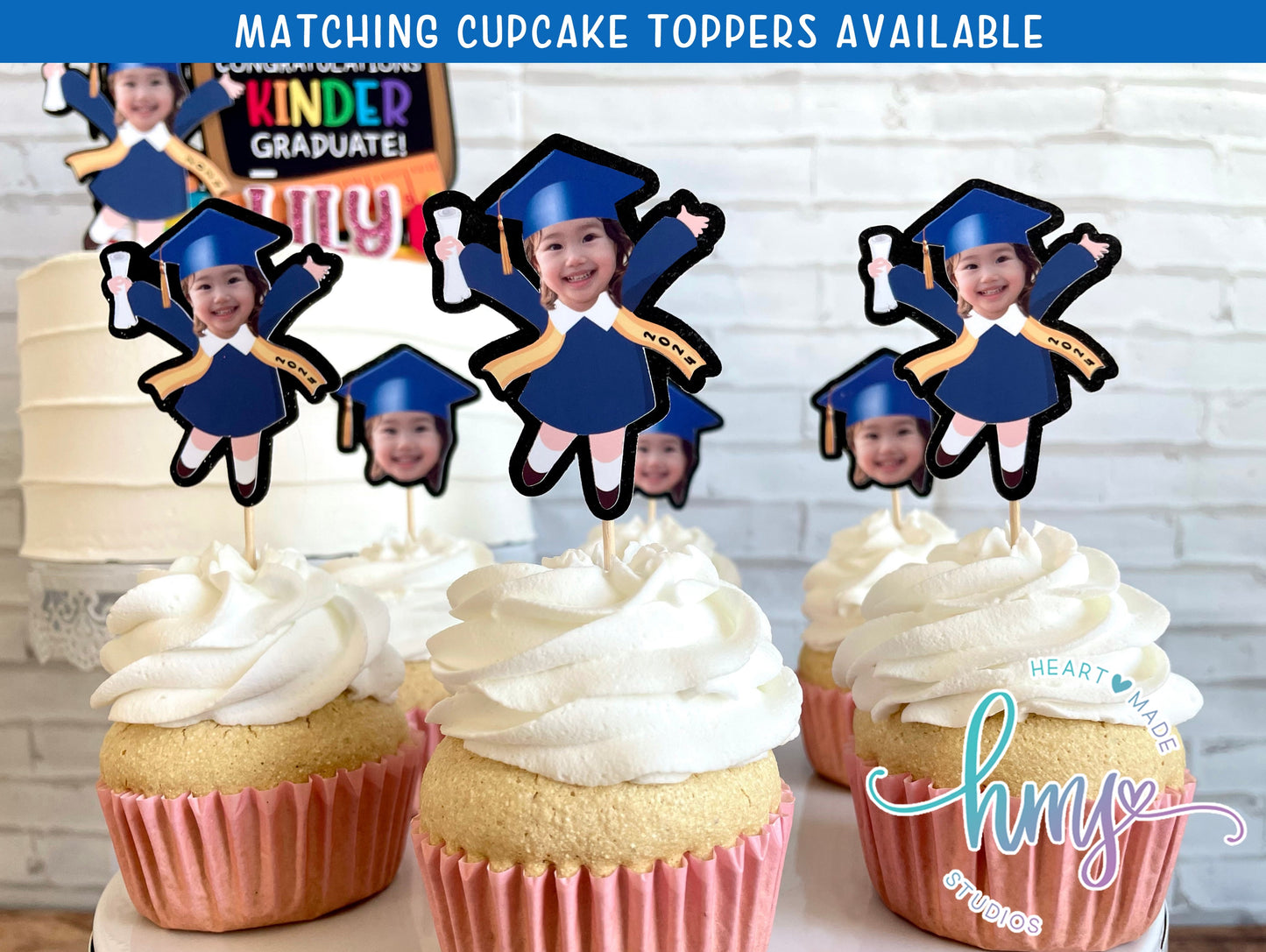 Kindergarten Graduation Cake Topper