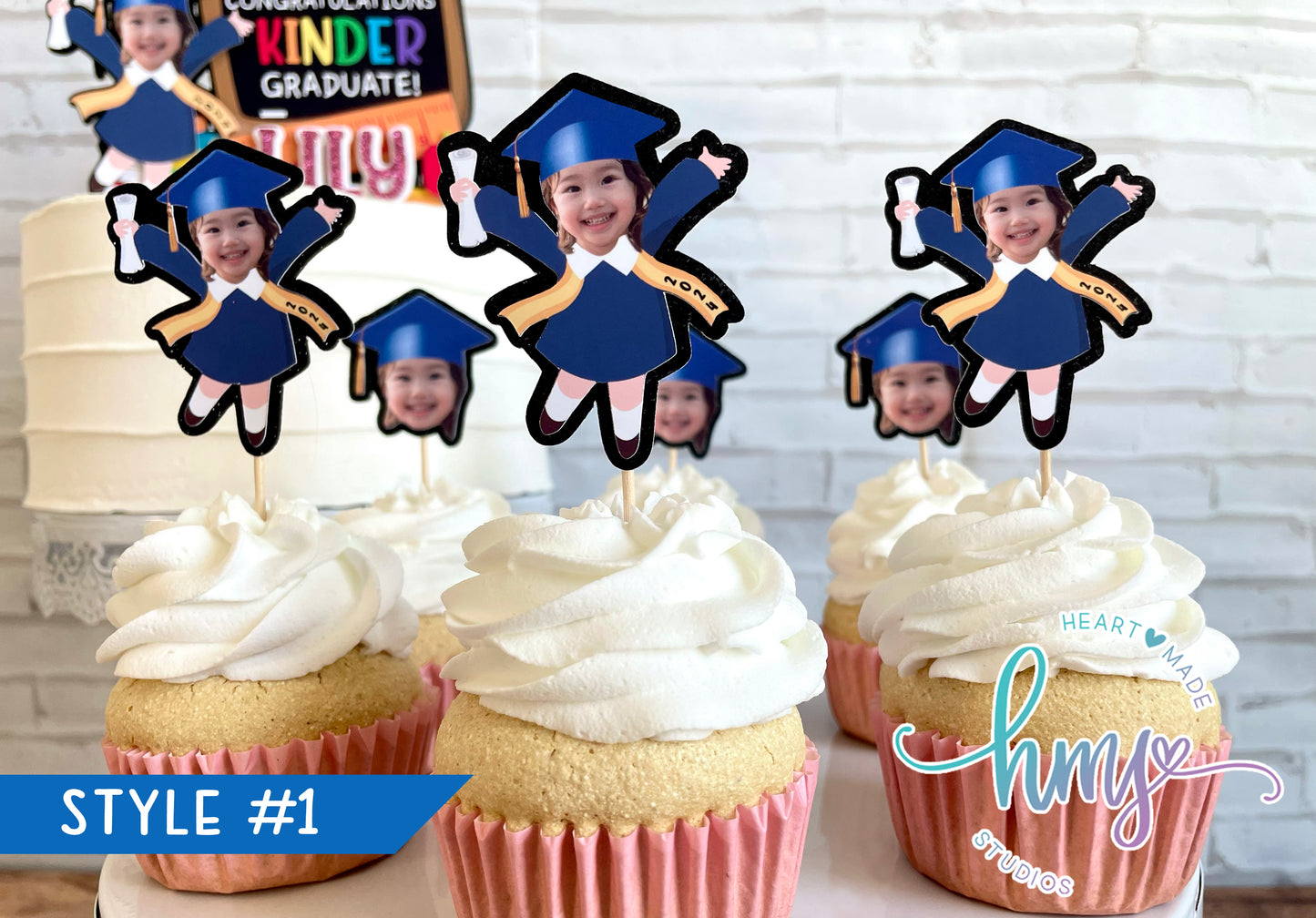 Graduation Cupcake Toppers