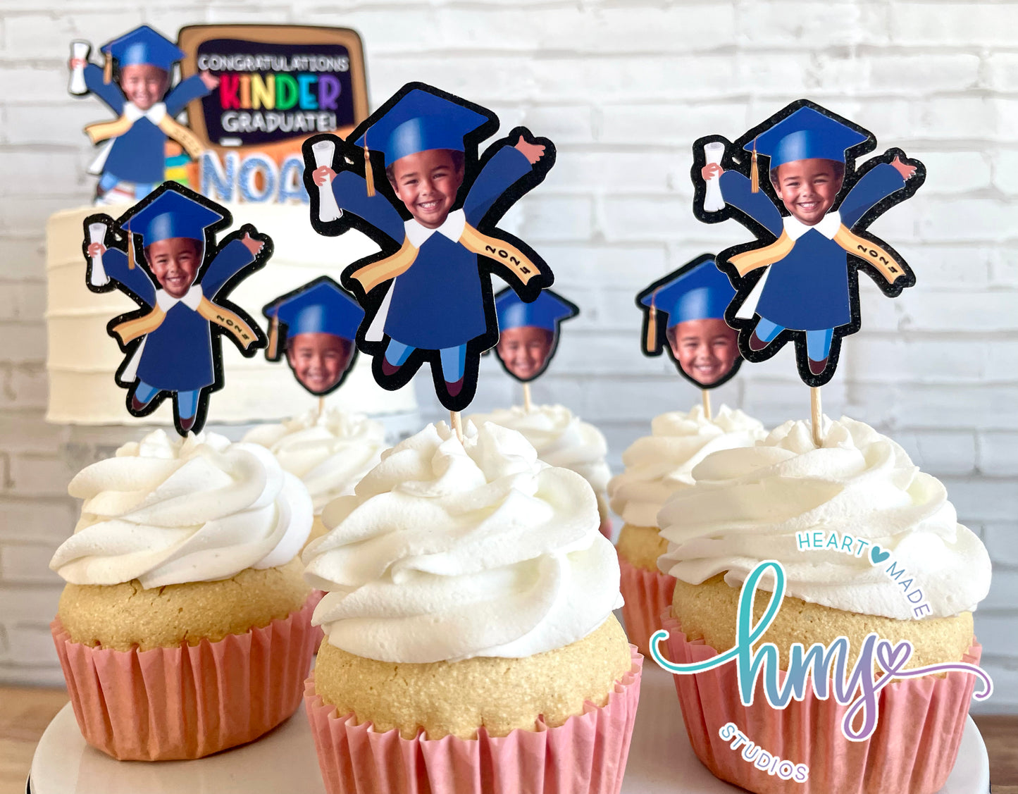 Graduation Cupcake Toppers