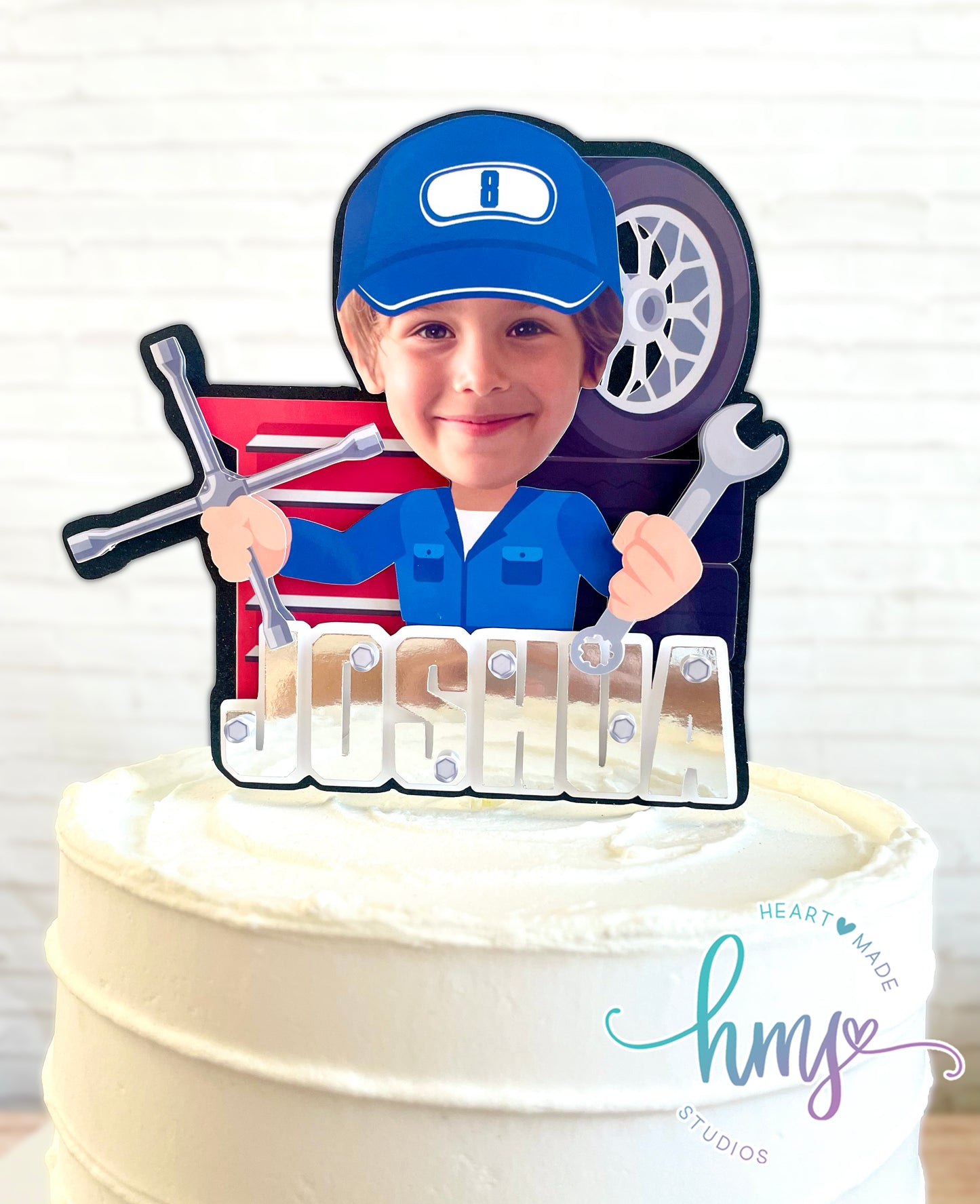 Mechanic Cake Topper