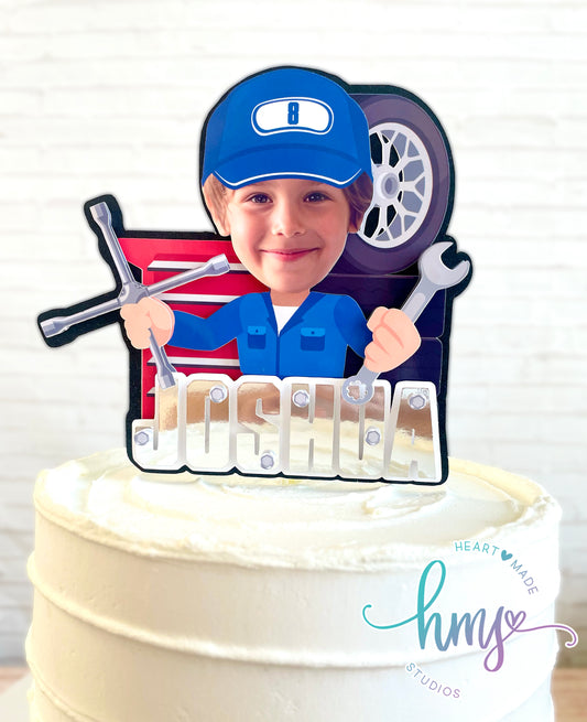 Mechanic Cake Topper