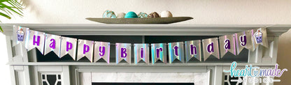 Boba Milk Tea Birthday Banner, Bubble Tea Banner